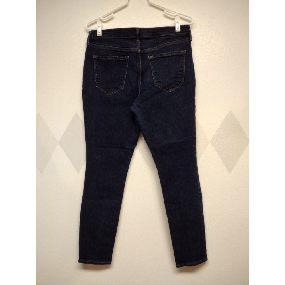 Old Navy mid rise curvy dark wash denim jeans